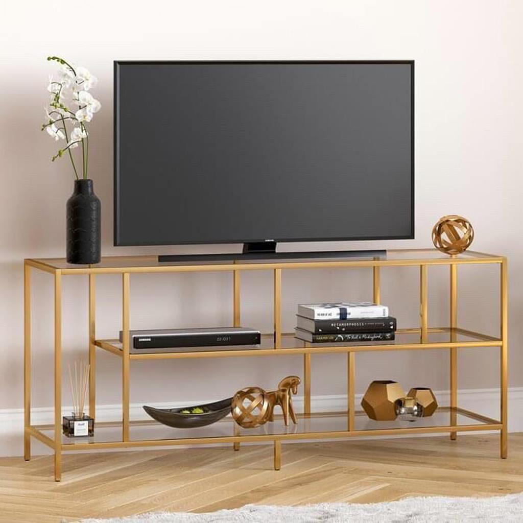 Counter Wood and Steel Tv Unit 180x45x50 cm