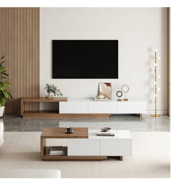 ترابيزة tv مع سنتر ام دى اف